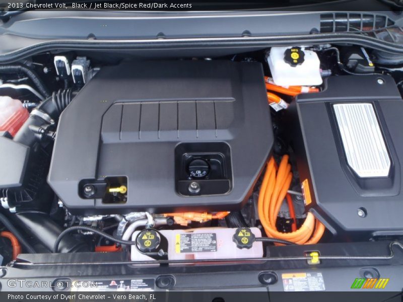 Black / Jet Black/Spice Red/Dark Accents 2013 Chevrolet Volt
