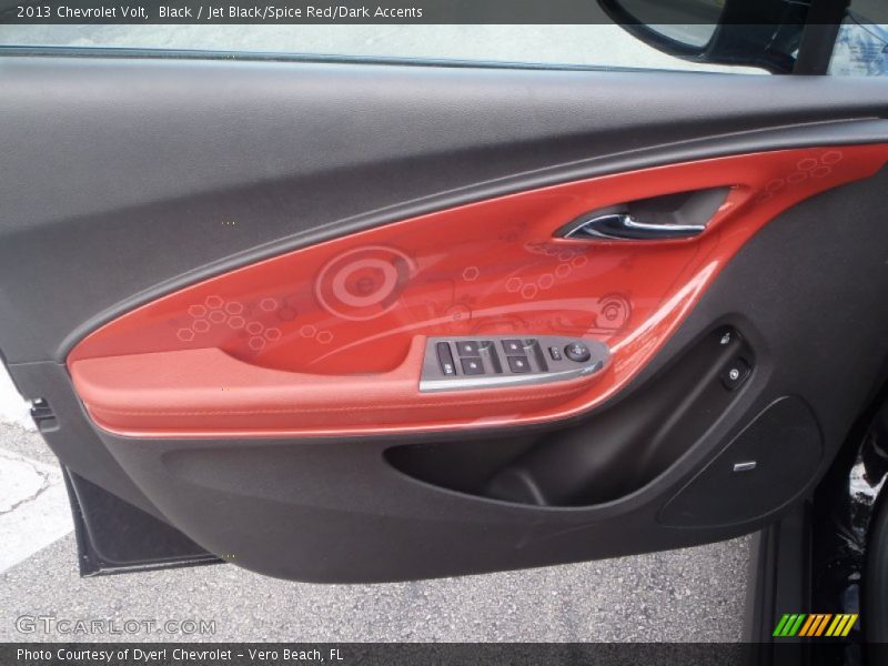 Black / Jet Black/Spice Red/Dark Accents 2013 Chevrolet Volt