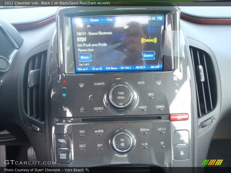 Black / Jet Black/Spice Red/Dark Accents 2013 Chevrolet Volt