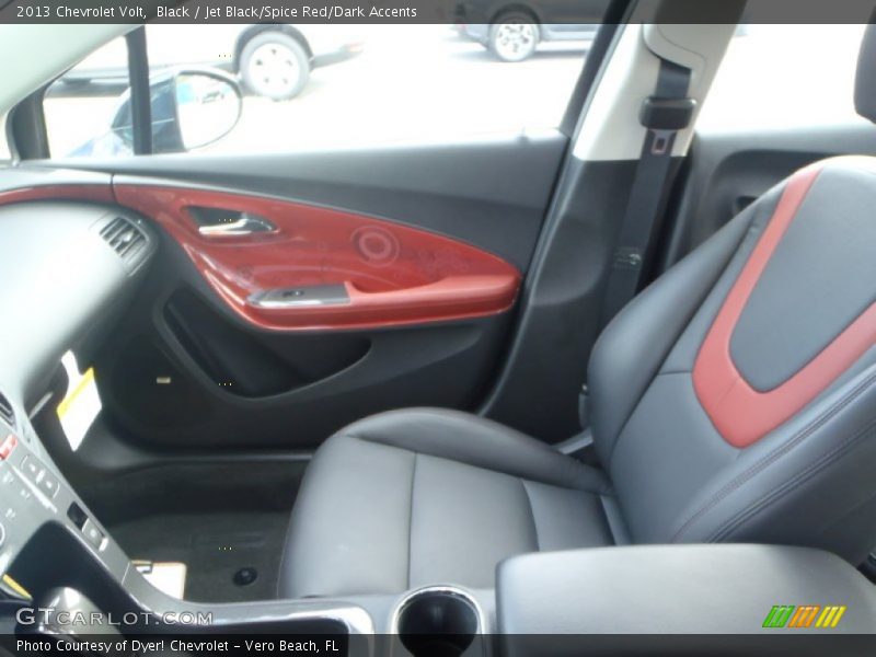 Black / Jet Black/Spice Red/Dark Accents 2013 Chevrolet Volt
