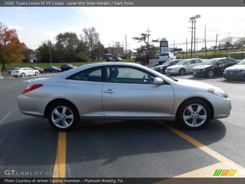 Lunar Mist Silver Metallic / Dark Stone 2005 Toyota Solara SE V6 Coupe