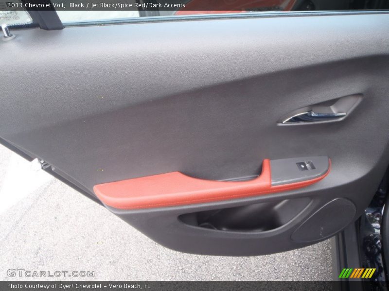 Black / Jet Black/Spice Red/Dark Accents 2013 Chevrolet Volt