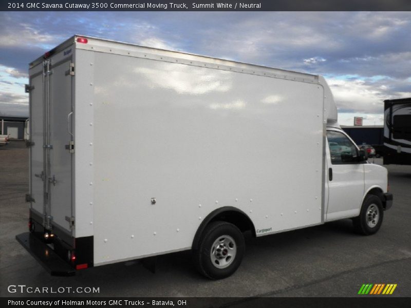 Summit White / Neutral 2014 GMC Savana Cutaway 3500 Commercial Moving Truck