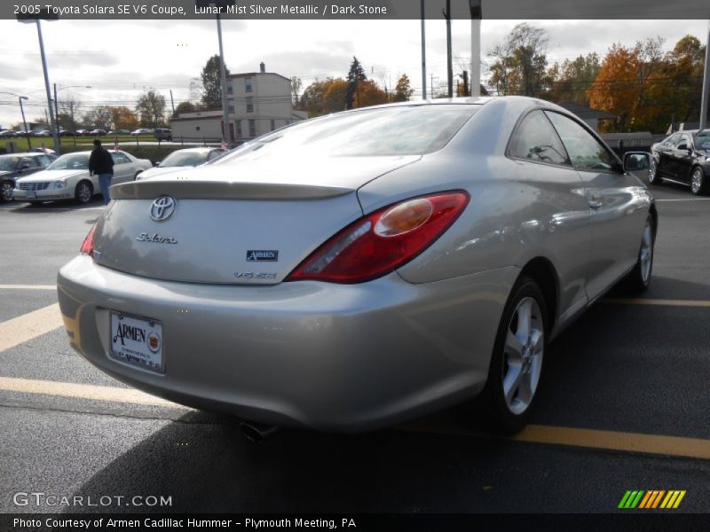 Lunar Mist Silver Metallic / Dark Stone 2005 Toyota Solara SE V6 Coupe