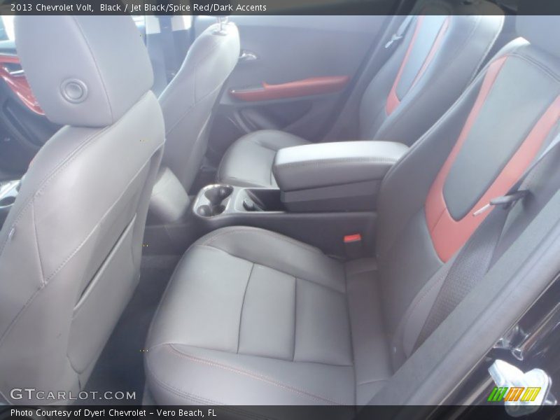 Black / Jet Black/Spice Red/Dark Accents 2013 Chevrolet Volt