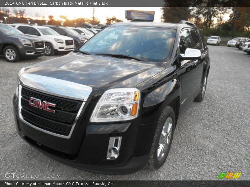 Carbon Black Metallic / Jet Black 2014 GMC Terrain SLE
