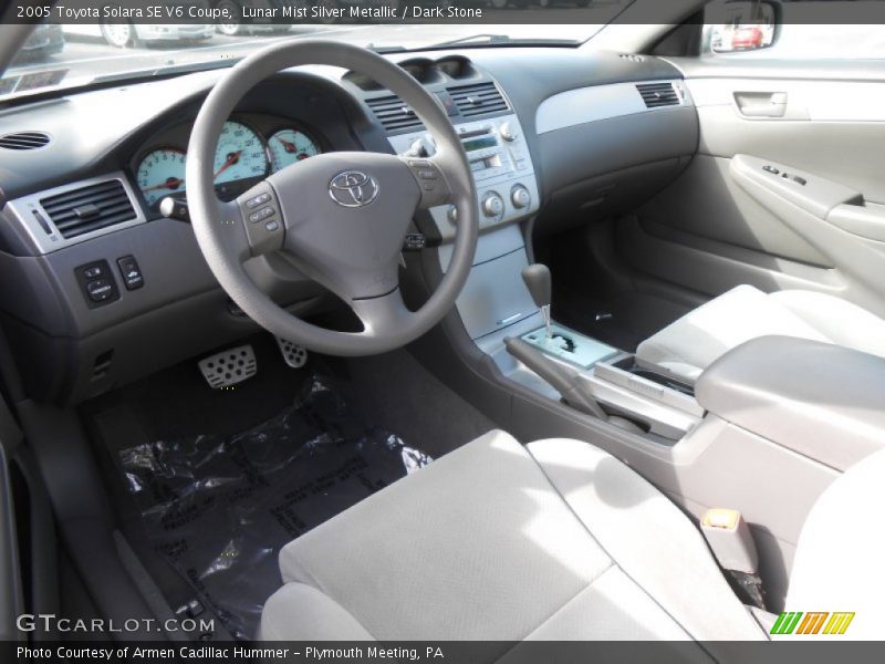 Lunar Mist Silver Metallic / Dark Stone 2005 Toyota Solara SE V6 Coupe