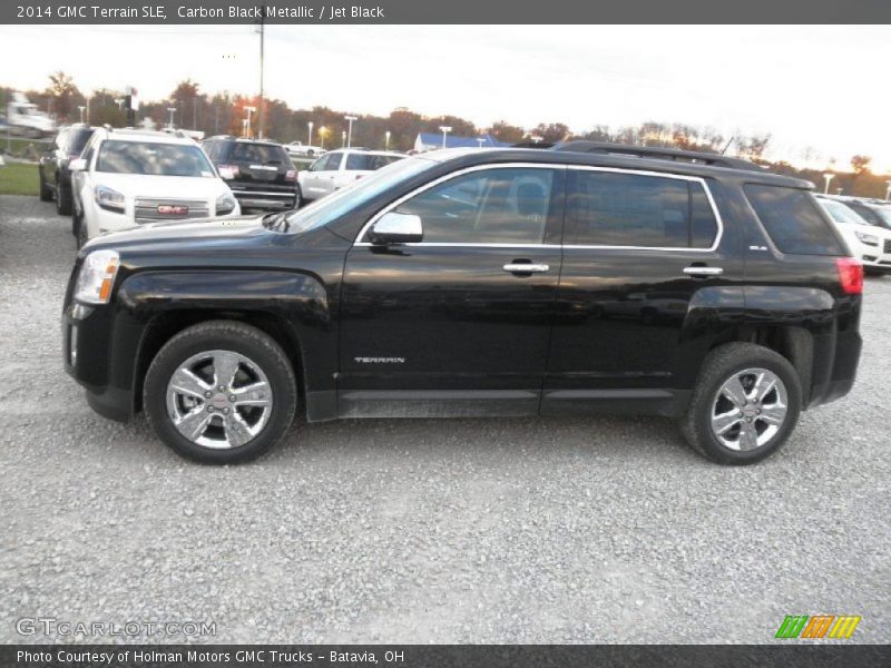 Carbon Black Metallic / Jet Black 2014 GMC Terrain SLE