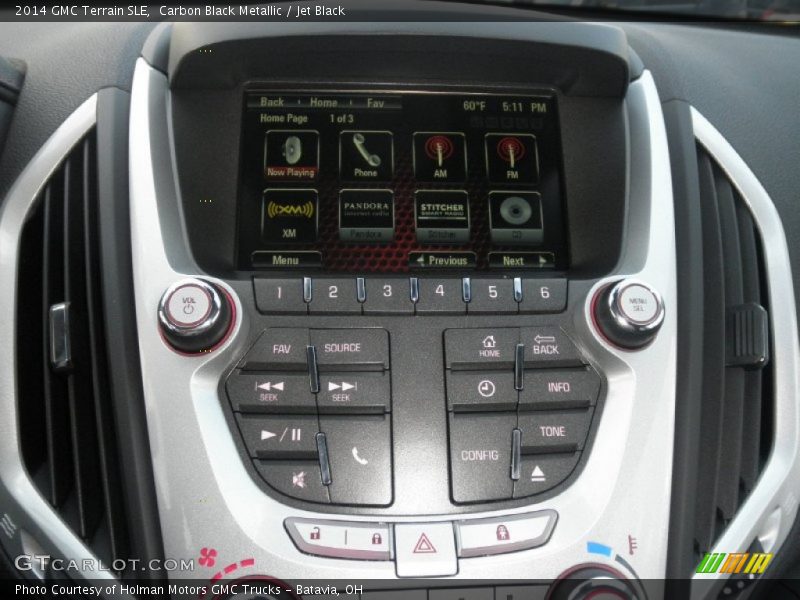 Carbon Black Metallic / Jet Black 2014 GMC Terrain SLE