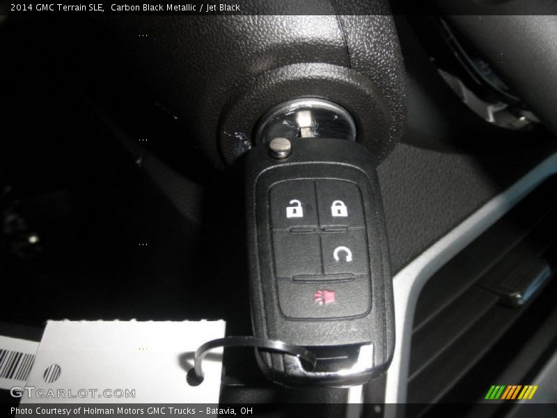 Carbon Black Metallic / Jet Black 2014 GMC Terrain SLE