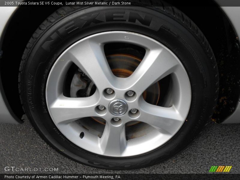 Lunar Mist Silver Metallic / Dark Stone 2005 Toyota Solara SE V6 Coupe