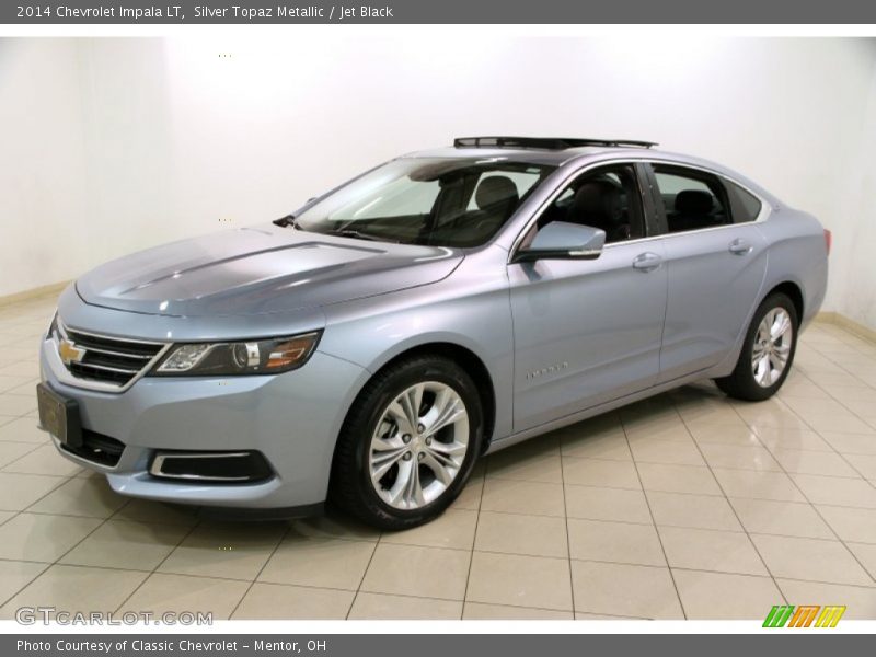Silver Topaz Metallic / Jet Black 2014 Chevrolet Impala LT