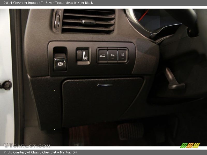 Silver Topaz Metallic / Jet Black 2014 Chevrolet Impala LT