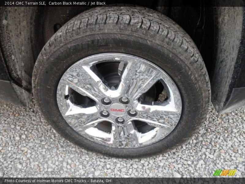 Carbon Black Metallic / Jet Black 2014 GMC Terrain SLE