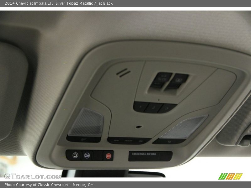 Silver Topaz Metallic / Jet Black 2014 Chevrolet Impala LT