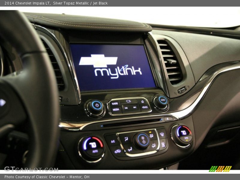 Silver Topaz Metallic / Jet Black 2014 Chevrolet Impala LT