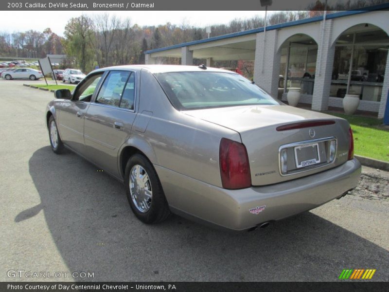 Bronzemist / Oatmeal 2003 Cadillac DeVille Sedan