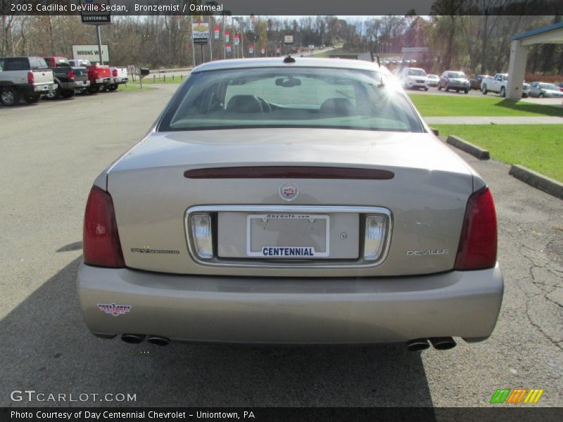 Bronzemist / Oatmeal 2003 Cadillac DeVille Sedan