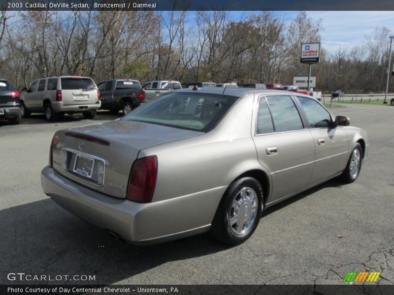 Bronzemist / Oatmeal 2003 Cadillac DeVille Sedan