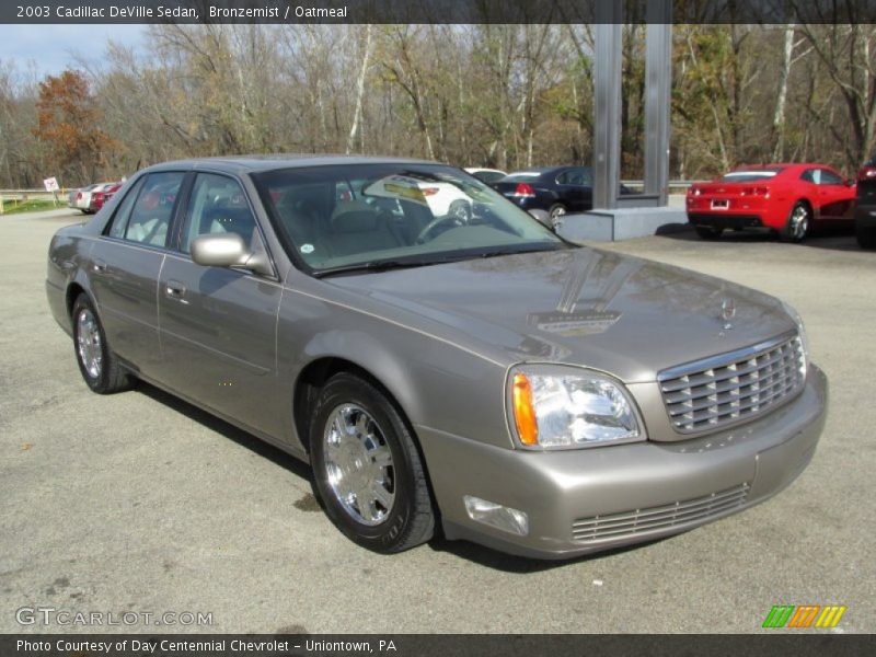 Bronzemist / Oatmeal 2003 Cadillac DeVille Sedan