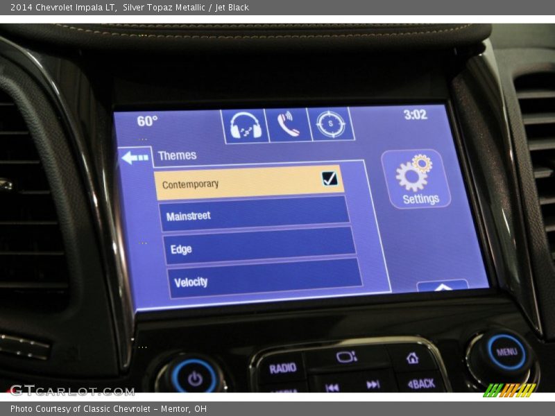 Silver Topaz Metallic / Jet Black 2014 Chevrolet Impala LT