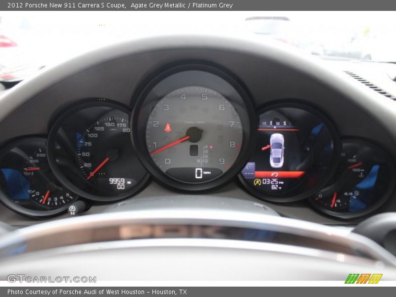  2012 New 911 Carrera S Coupe Carrera S Coupe Gauges