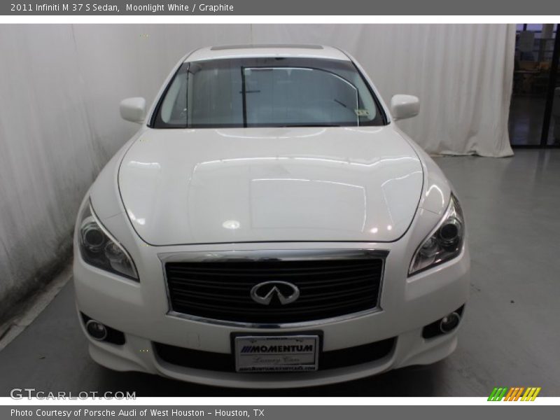 Moonlight White / Graphite 2011 Infiniti M 37 S Sedan