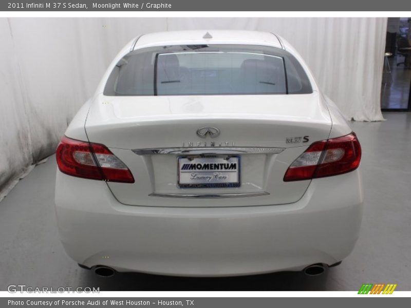 Moonlight White / Graphite 2011 Infiniti M 37 S Sedan