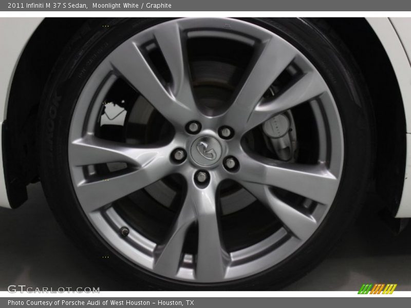 Moonlight White / Graphite 2011 Infiniti M 37 S Sedan