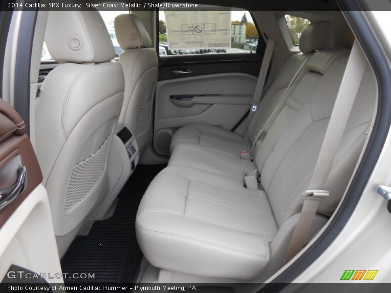 Rear Seat of 2014 SRX Luxury