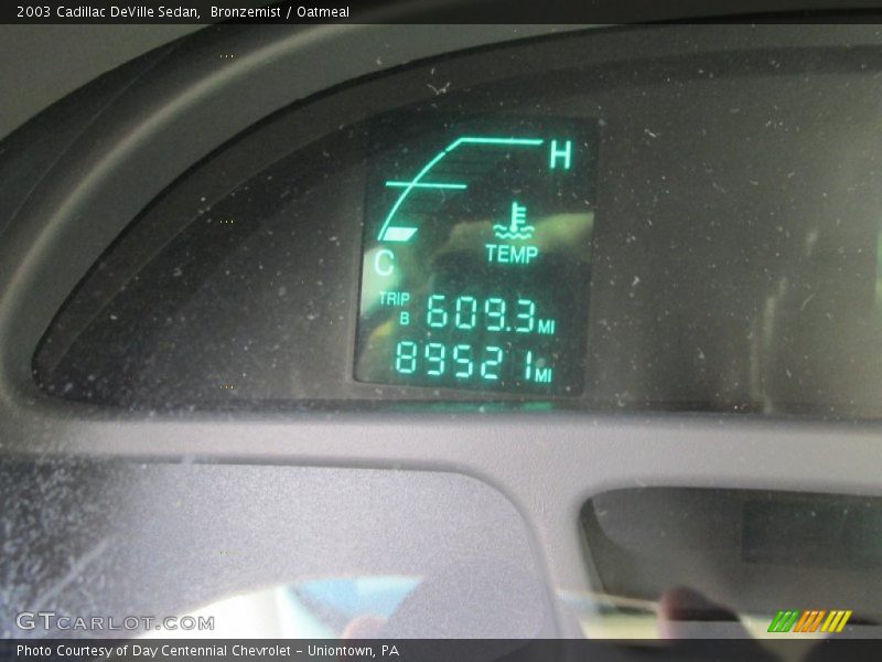 Bronzemist / Oatmeal 2003 Cadillac DeVille Sedan