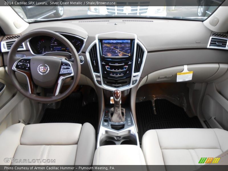 Dashboard of 2014 SRX Luxury