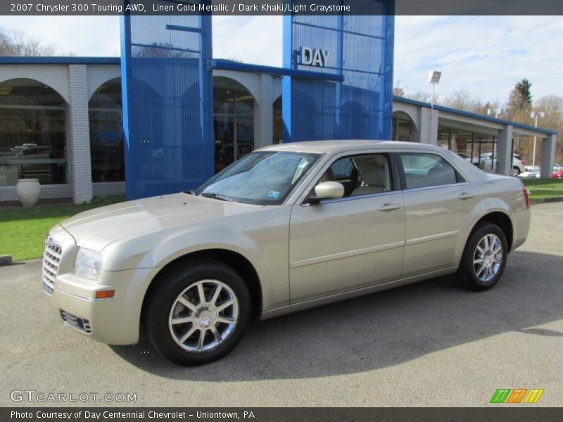 Linen Gold Metallic / Dark Khaki/Light Graystone 2007 Chrysler 300 Touring AWD