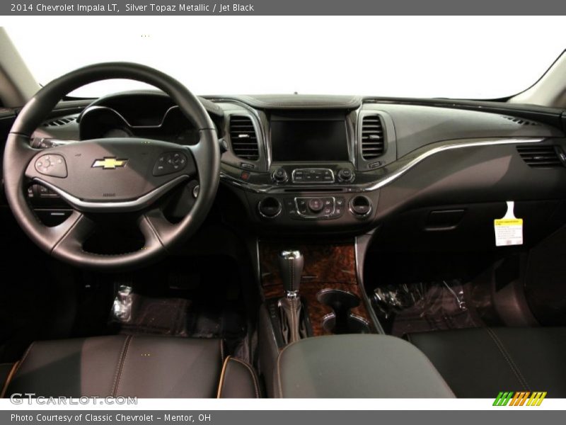 Silver Topaz Metallic / Jet Black 2014 Chevrolet Impala LT