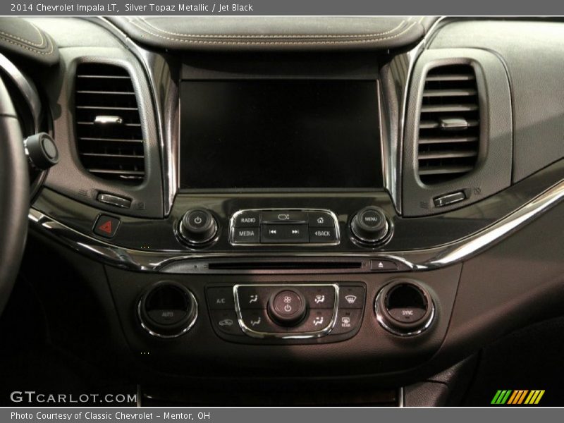 Silver Topaz Metallic / Jet Black 2014 Chevrolet Impala LT