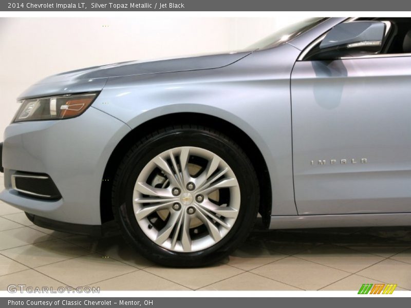 Silver Topaz Metallic / Jet Black 2014 Chevrolet Impala LT