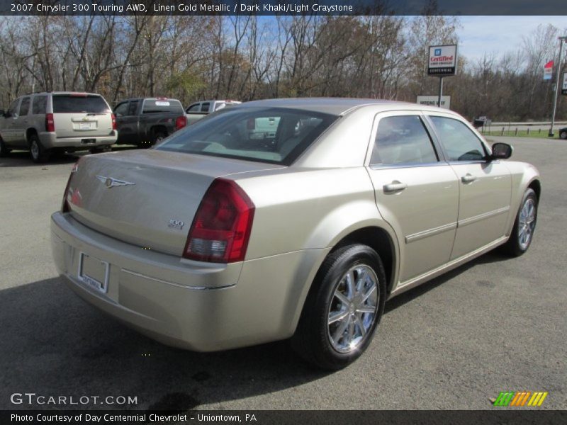 Linen Gold Metallic / Dark Khaki/Light Graystone 2007 Chrysler 300 Touring AWD