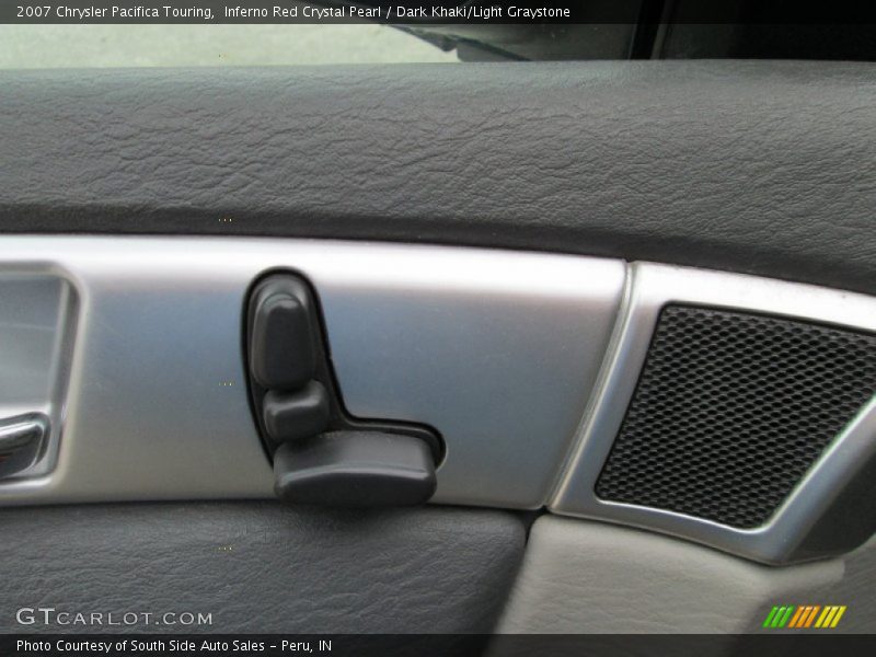 Inferno Red Crystal Pearl / Dark Khaki/Light Graystone 2007 Chrysler Pacifica Touring