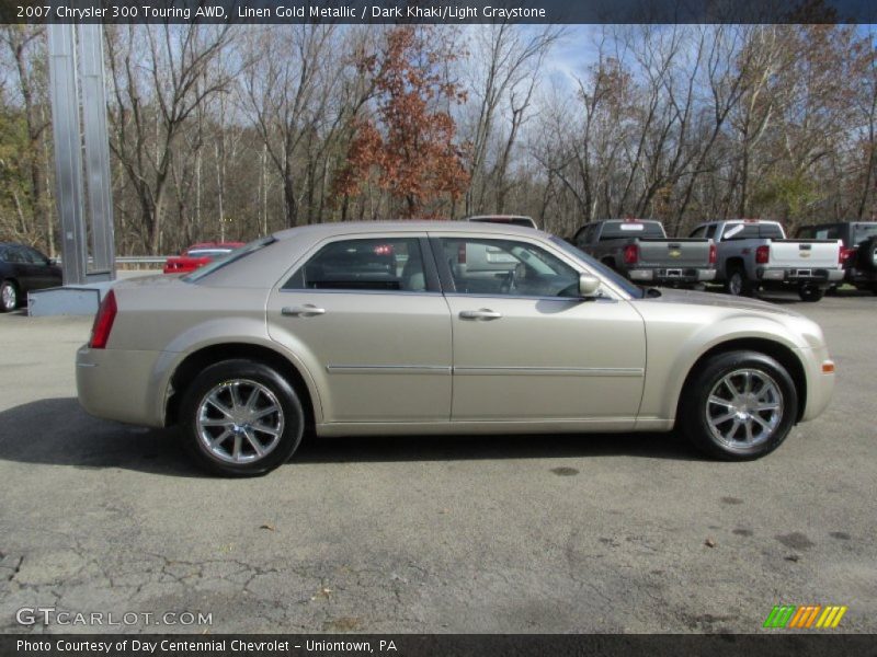 Linen Gold Metallic / Dark Khaki/Light Graystone 2007 Chrysler 300 Touring AWD