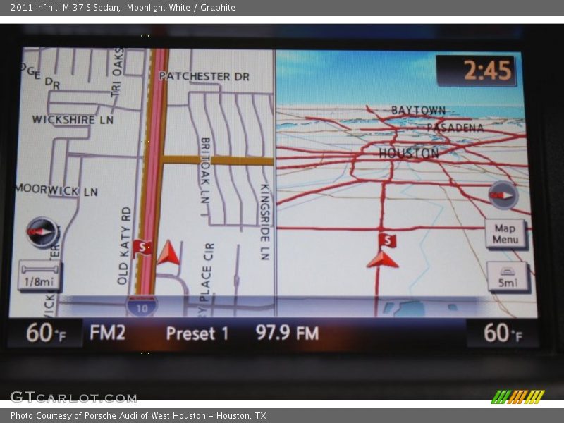 Moonlight White / Graphite 2011 Infiniti M 37 S Sedan