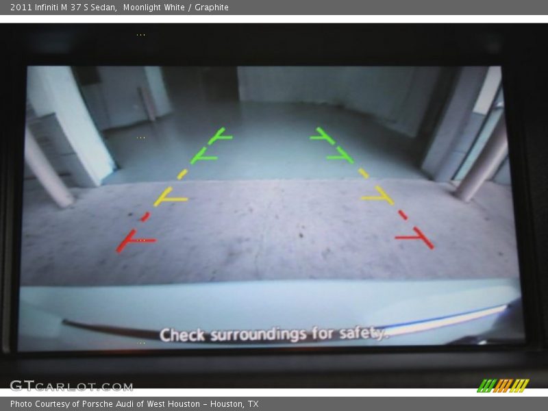 Moonlight White / Graphite 2011 Infiniti M 37 S Sedan