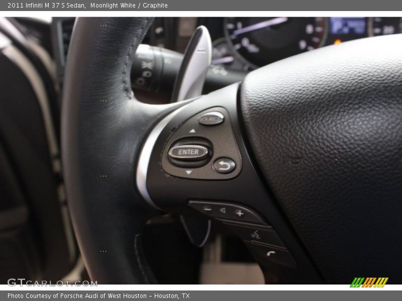 Moonlight White / Graphite 2011 Infiniti M 37 S Sedan