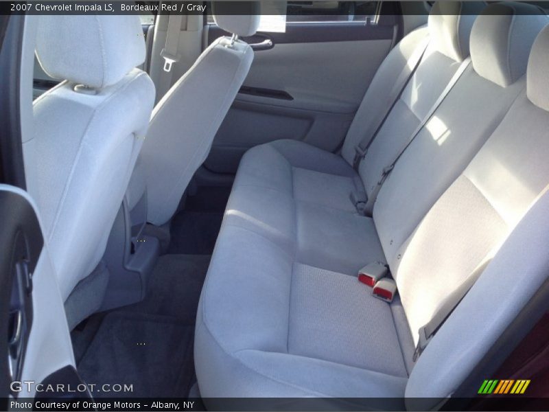 Bordeaux Red / Gray 2007 Chevrolet Impala LS