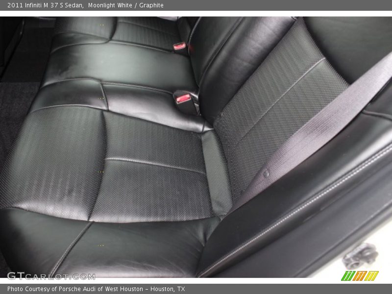 Moonlight White / Graphite 2011 Infiniti M 37 S Sedan