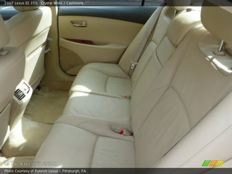 Crystal White / Cashmere 2007 Lexus ES 350