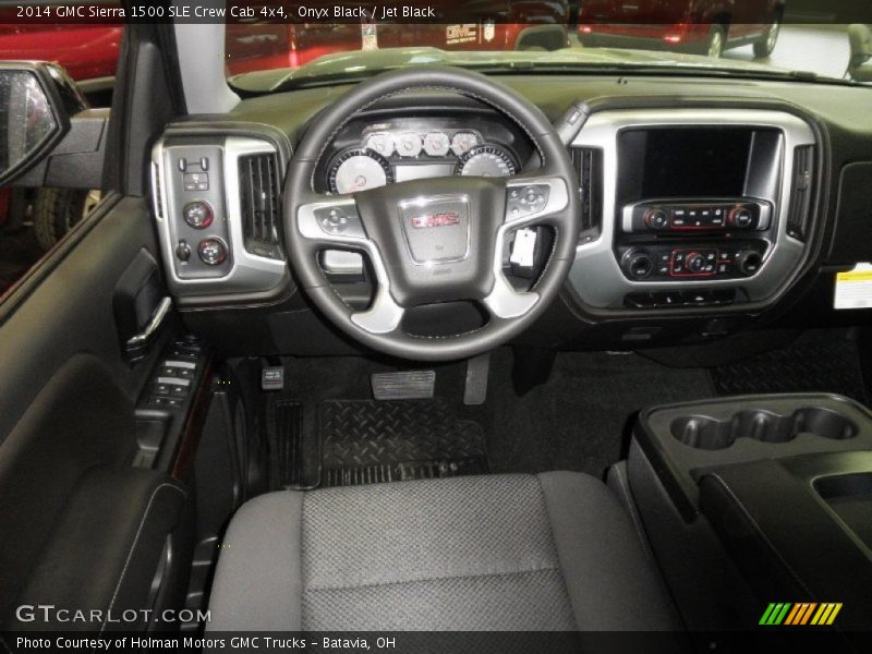 Onyx Black / Jet Black 2014 GMC Sierra 1500 SLE Crew Cab 4x4