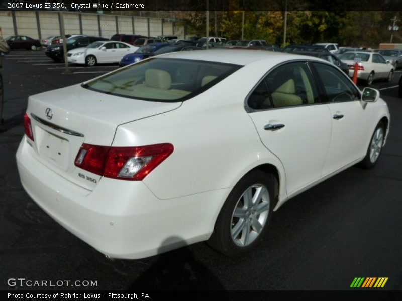 Crystal White / Cashmere 2007 Lexus ES 350