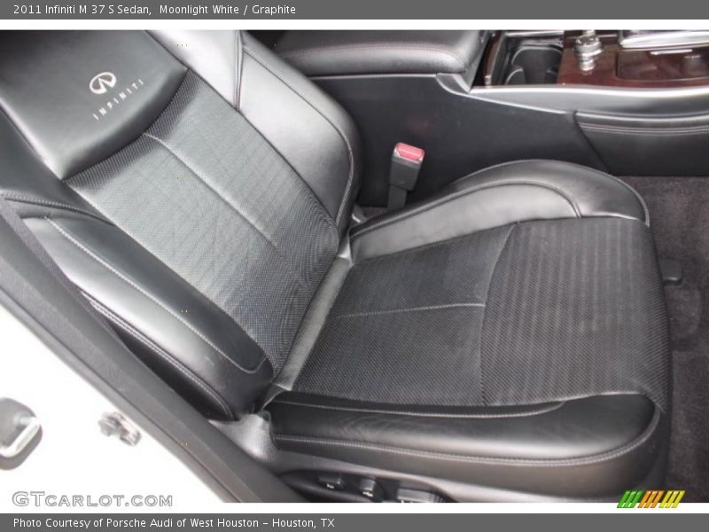 Moonlight White / Graphite 2011 Infiniti M 37 S Sedan