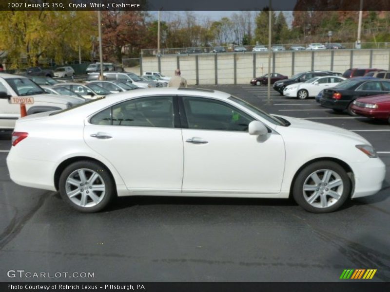Crystal White / Cashmere 2007 Lexus ES 350
