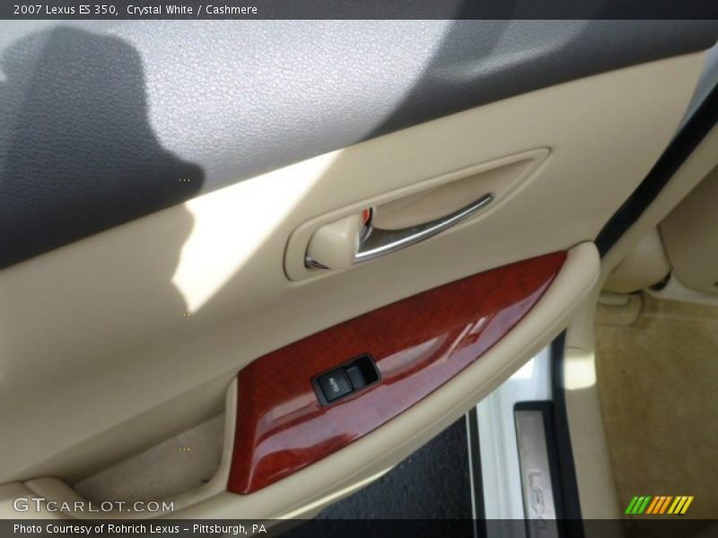 Crystal White / Cashmere 2007 Lexus ES 350